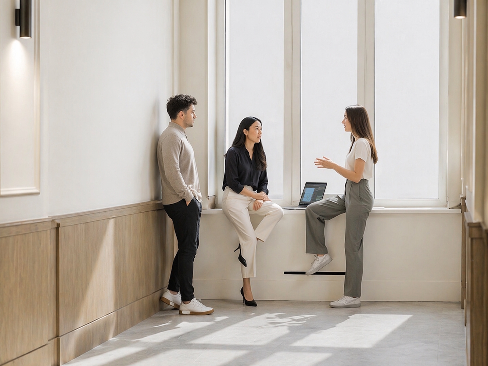 Measured interior detail for considered company development